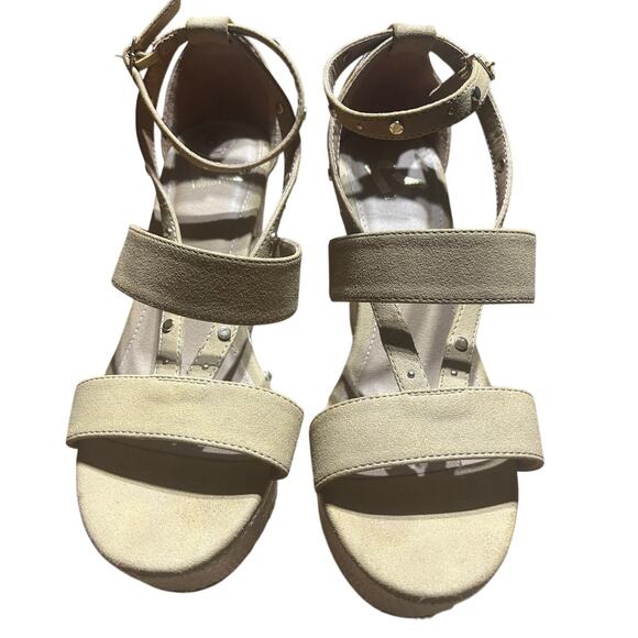 Report Wedge ankle strap wedge sandal size 8 - Picture 1 of 9